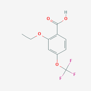Benzoic acid, 2-ethoxy-4-(trifluoromethoxy)-
