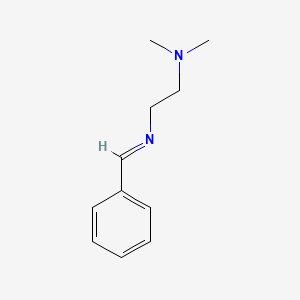 1,2-Ethanediamine, N,N-dimethyl-N'-(phenylmethylene)-