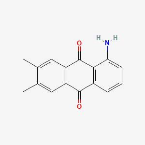 1-Amino-6,7-dimethylanthracene-9,10-dione