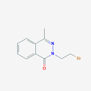 2-(2-Bromoethyl)-4-methylphthalazin-1(2H)-one