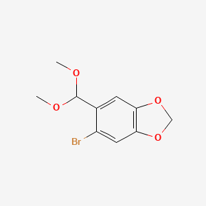 5-Bromo-6-(dimethoxymethyl)-1,3-benzodioxole