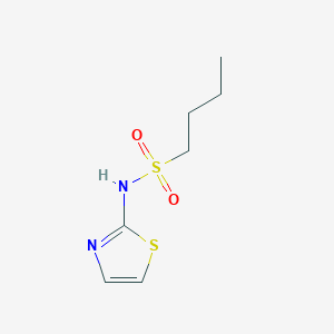 N-(1,3-thiazol-2-yl)butane-1-sulfonamide