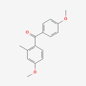 (4-Methoxy-2-methylphenyl)(4-methoxyphenyl)methanone