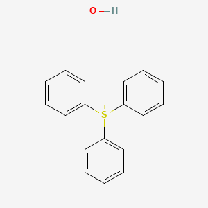 molecular formula C18H16OS B8709512 Triphenylsulfonium hydroxide CAS No. 58621-56-0