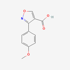 3-(4-Methoxyphenyl)isoxazole-4-carboxylic acid