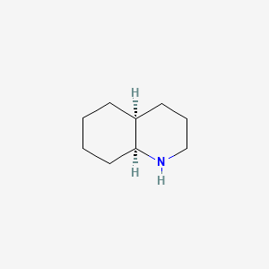 molecular formula C9H17N B8709621 Rac-(4aR,8aR)-decahydroquinoline 