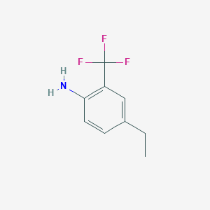4-Ethyl-2-(trifluoromethyl)benzenamine