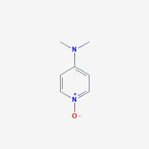 molecular formula C7H10N2O B087098 4-Dimethylaminopyridine N-oxide CAS No. 1005-31-8