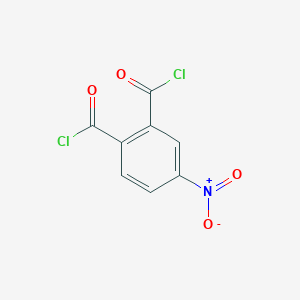 molecular formula C8H3Cl2NO4 B8709803 4-Nitrobenzene-1,2-dicarbonyl dichloride CAS No. 24564-72-5