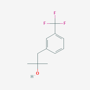 molecular formula C11H13F3O B8709843 2-Methyl-1-(3-trifluoromethyl-phenyl)-propan-2-ol 