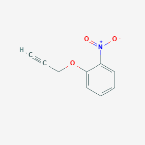 molecular formula C9H7NO3 B087099 1-Nitro-2-(prop-2-yn-1-yloxy)benzene CAS No. 13350-09-9