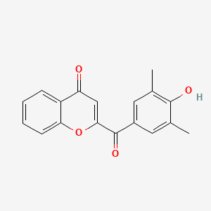 2-(4-Hydroxy-3,5-dimethylbenzoyl)-4-benzopyrone