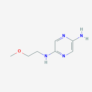 N-(2-methoxy-ethyl)-pyrazine-2,5-diamine