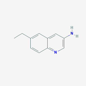 3-Amino-6-ethylquinoline