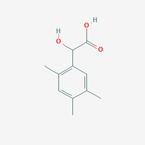 molecular formula C11H14O3 B8709998 2-hydroxy-2-(2,4,5-trimethylphenyl)acetic Acid 