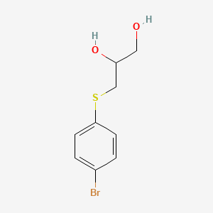 3-[(4-Bromophenyl)sulfanyl]propane-1,2-diol