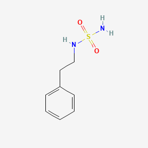 molecular formula C8H12N2O2S B8710059 Phenethylsulfamide CAS No. 710-15-6