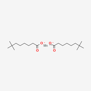 molecular formula C20H38MnO4 B8710069 Manganese(2+) neodecanoate CAS No. 84962-58-3