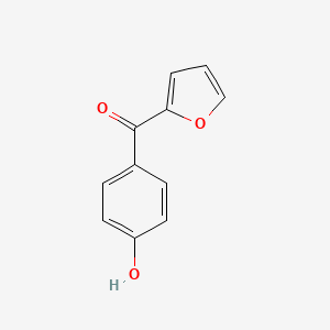 molecular formula C11H8O3 B8710150 2-Furyl p-hydroxyphenyl ketone CAS No. 4682-94-4
