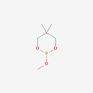 molecular formula C6H13O3P B087102 1,3,2-Dioxaphosphorinane, 2-methoxy-5,5-dimethyl- CAS No. 1005-69-2