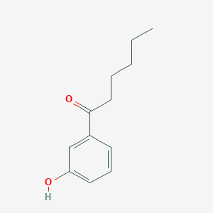 1-(3-Hydroxyphenyl)hexan-1-one