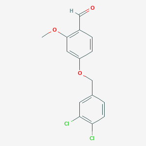 4-(3,4-Dichlorobenzyloxy)-2-methoxybenzaldehyde