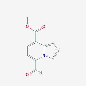 Methyl 5-formylindolizine-8-carboxylate