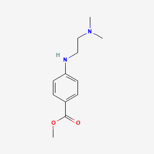 molecular formula C12H18N2O2 B8710374 methyl 4-[2-(dimethylamino)ethylamino]benzoate 