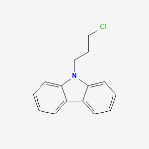 molecular formula C15H14ClN B8710455 9-(3-Chloropropyl)-9h-carbazole CAS No. 96576-84-0