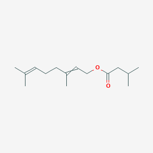 molecular formula C15H26O2 B087105 香叶基异戊酸酯 CAS No. 109-20-6