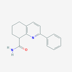 2-Phenyl-5,6,7,8-Tetrahydroquinoline-8-carboxamide