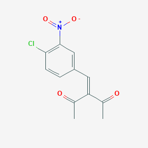 2,4-Pentanedione, 3-[(4-chloro-3-nitrophenyl)methylene]-