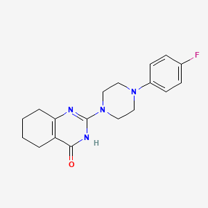 2-[4-(4-Fluorophenyl)piperazin-1-yl]-5,6,7,8-tetrahydro-3H-quinazolin-4-one