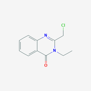 2-Chloromethyl-3-ethyl-4-oxo-3,4-dihydro-quinazoline