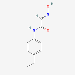 N-(4-ethylphenyl)-2-(hydroxyimino)acetamide