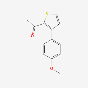1-(3-(4-Methoxyphenyl)thiophen-2-yl)ethanone