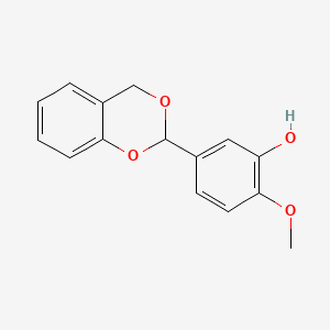 5-(4H-1,3-Benzodioxin-2-yl)-2-methoxyphenol