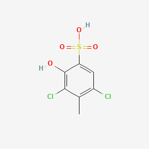 Benzenesulfonic acid, 3,5-dichloro-2-hydroxy-4-methyl-