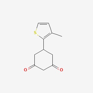 5-(3-Methylthiophen-2-yl)cyclohexane-1,3-dione
