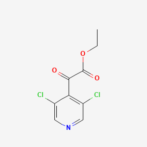 Ethyl 2-(3,5-dichloropyridin-4-yl)-2-oxoacetate
