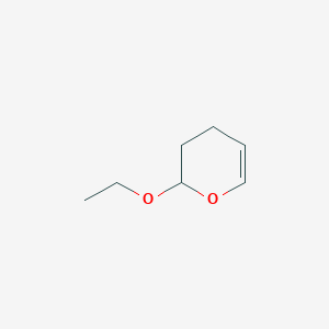 molecular formula C7H12O2 B087109 2-Ethoxy-3,4-dihydro-2H-pyran CAS No. 103-75-3