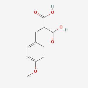 molecular formula C11H12O5 B8710943 2-(4-Methoxybenzyl)Malonic Acid 