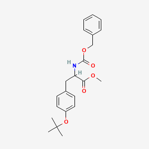 molecular formula C22H27NO5 B8710944 Z-TYR(TBU)-OME 