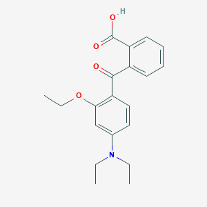 2-[4-(Diethylamino)-2-ethoxybenzoyl]benzoic acid