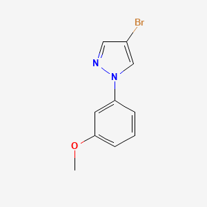 4-Bromo-1-(3-methoxyphenyl)pyrazole