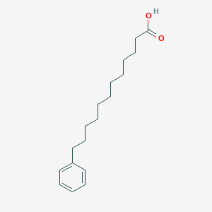 molecular formula C18H28O2 B087111 12-Phenyldodecanoic acid CAS No. 14507-27-8