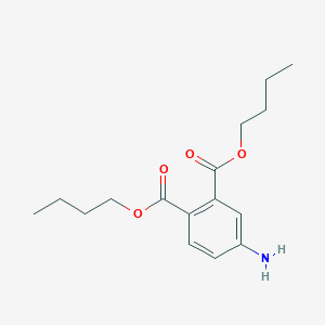 molecular formula C16H23NO4 B8711100 dibutyl4-aminophthalate CAS No. 364042-39-7