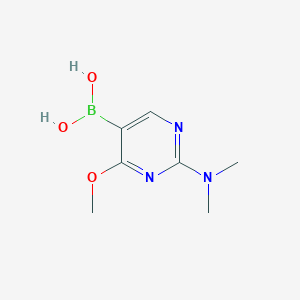 2-(Dimethylamino)-4-methoxypyrimidin-5-ylboronic acid