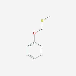 molecular formula C8H10OS B8711161 [(Methylsulfanyl)methoxy]benzene CAS No. 33837-96-6
