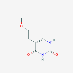 molecular formula C7H10N2O3 B8711199 5-(2-Methoxyethyl)-uracil CAS No. 54127-93-4